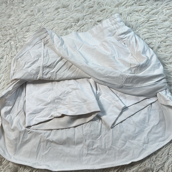 Lululemon Hotty Hot High-Rise Skirt *Long White - Picture 2 of 6